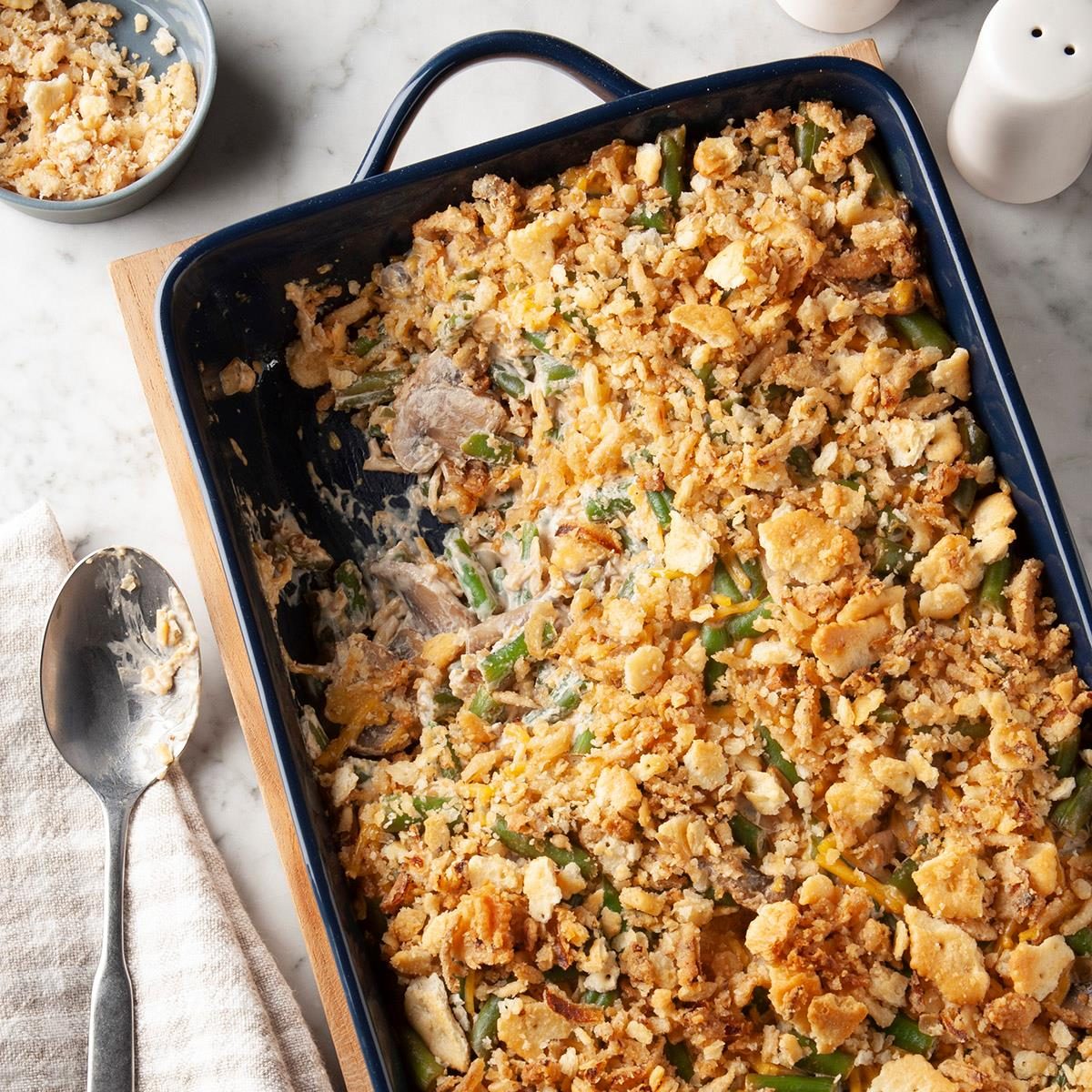 Vegan green bean casserole
