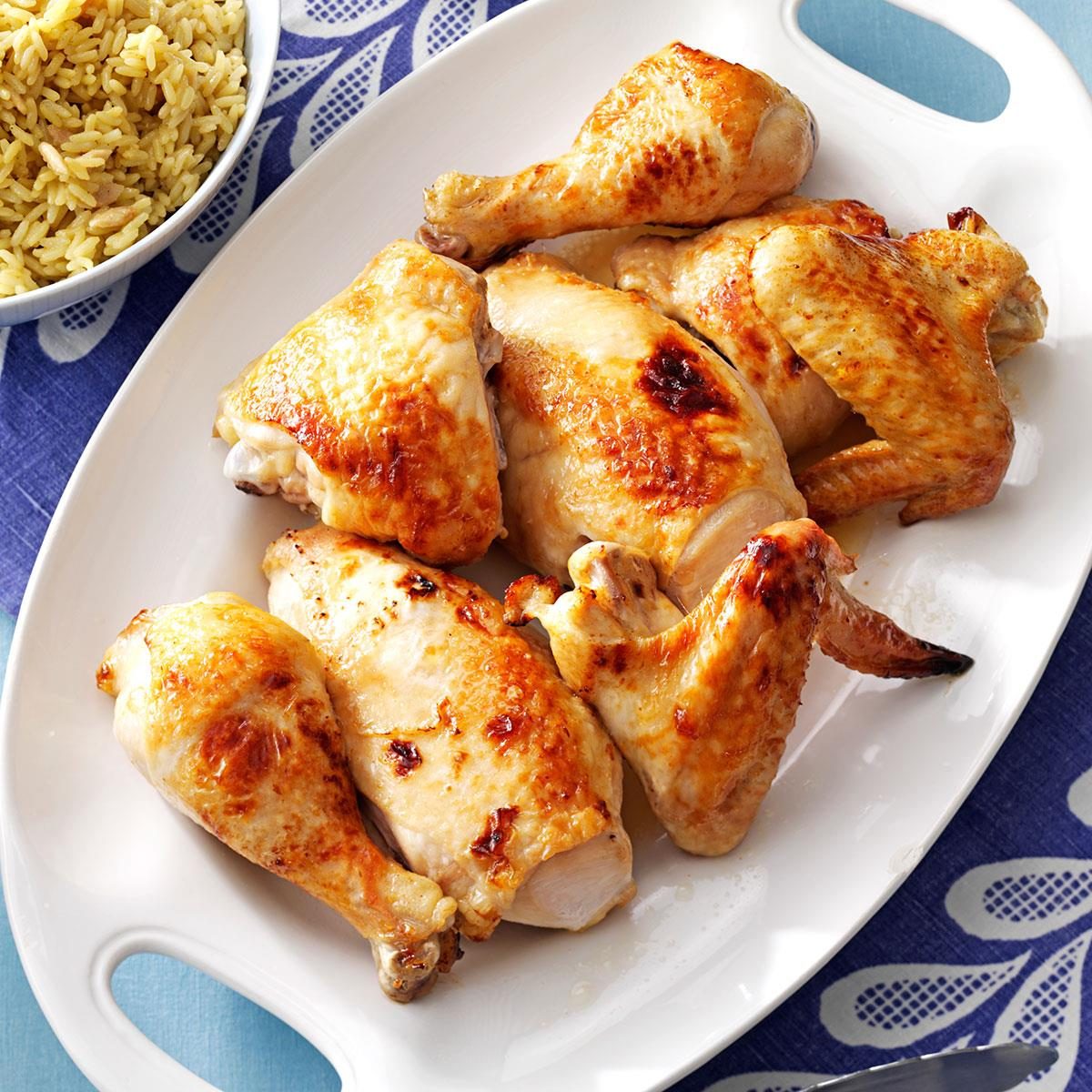Baked Honey-Glazed Chicken