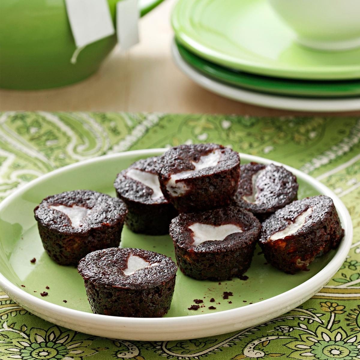 Chocolate-Bottom Mini-Cupcakes