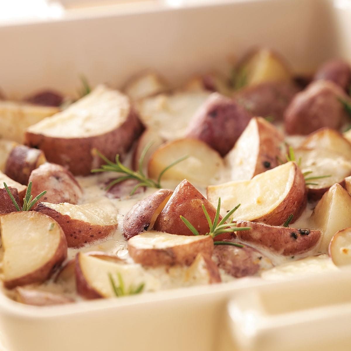 Creamy Rosemary Potatoes
