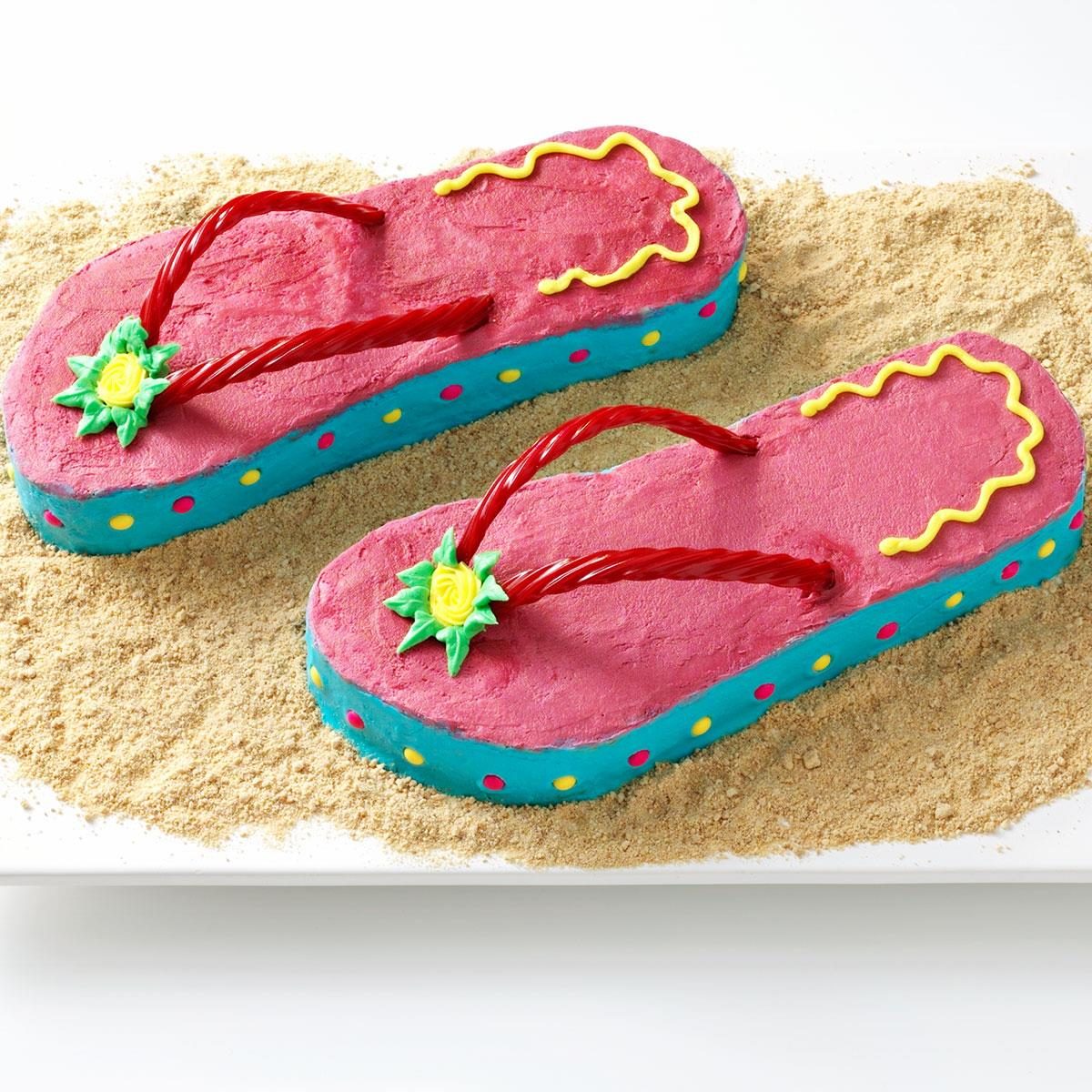 Flip-Flop Cakes