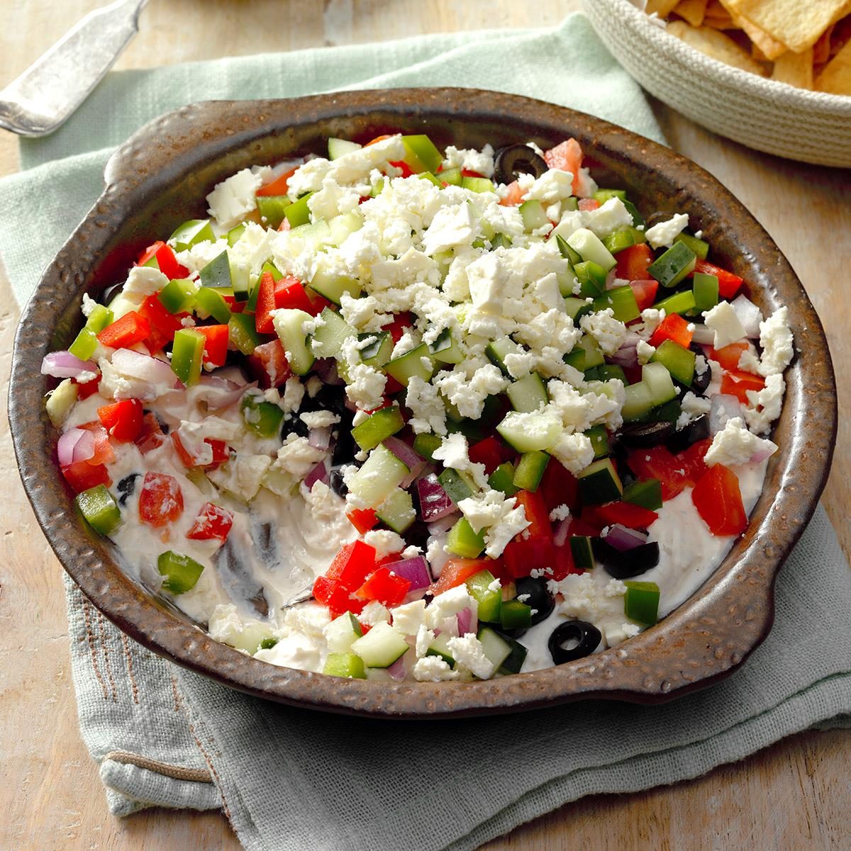 Greek Pita Spread party dip recipe