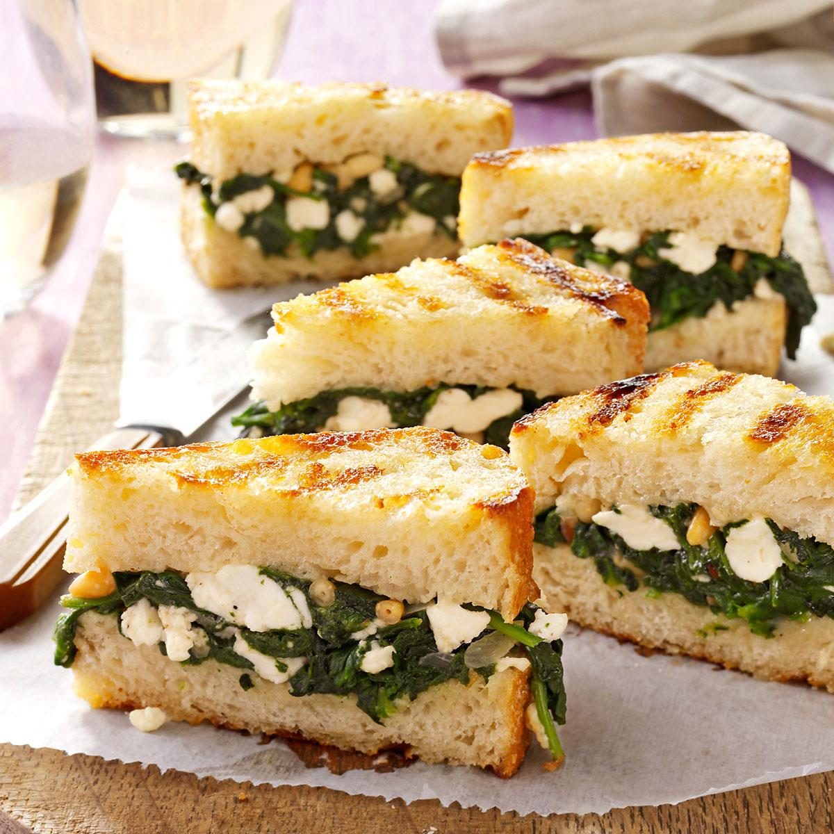 Greek Sandwich Bites