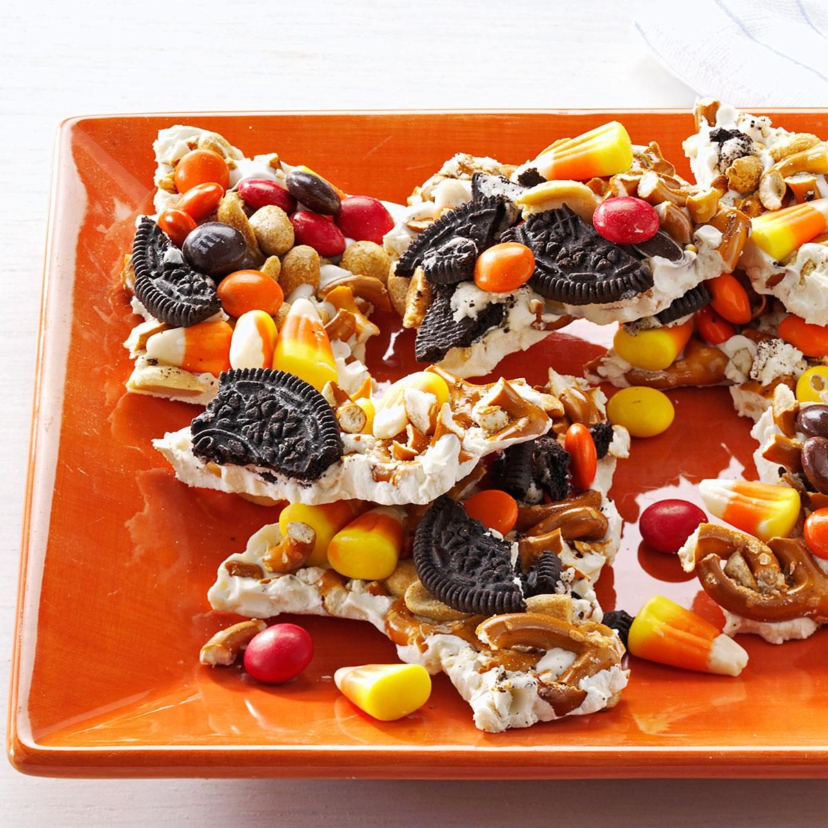 Halloween Candy Bark