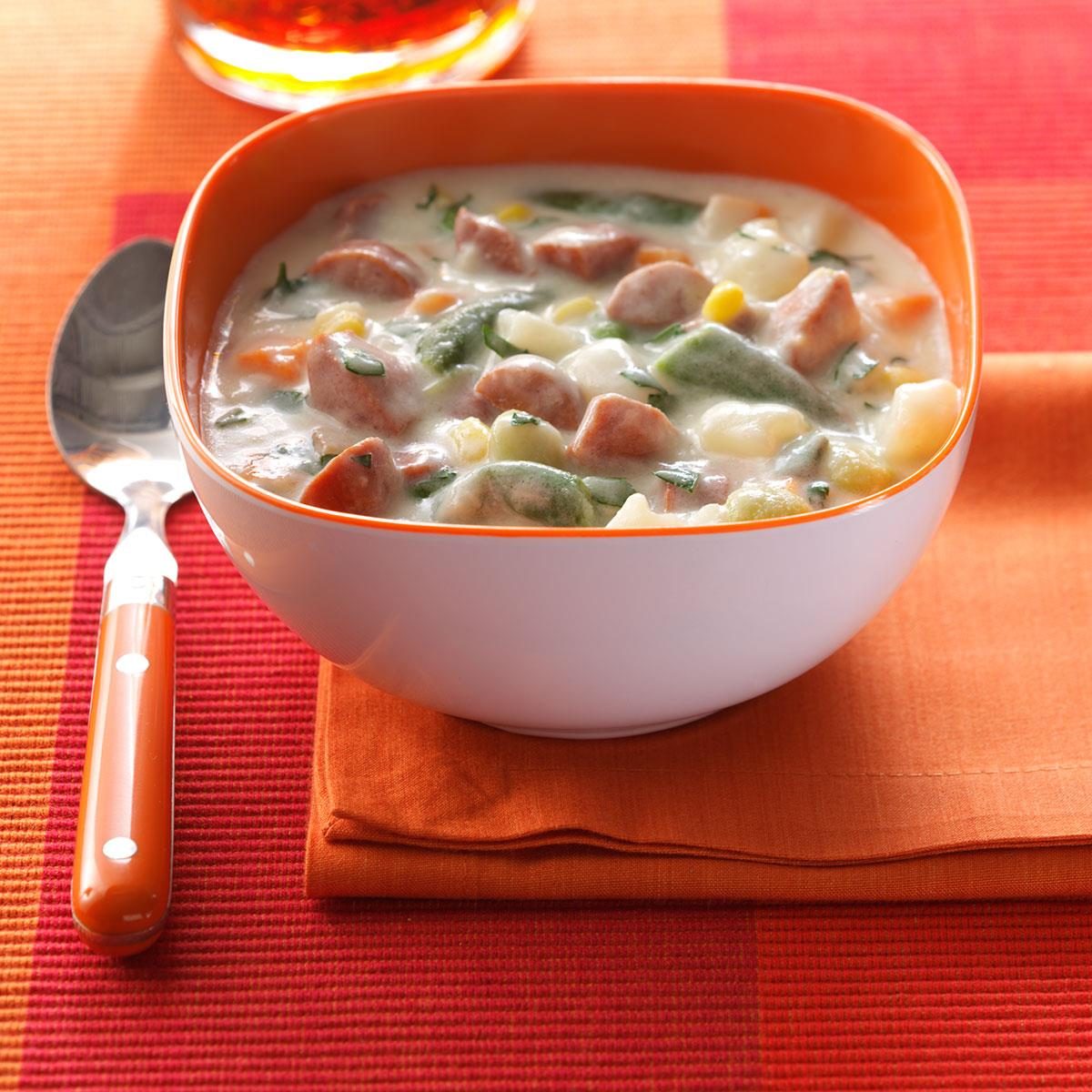 Hot Dog Chowder