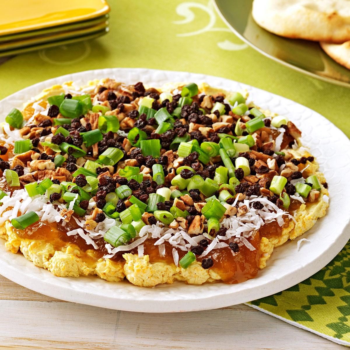 Layered Curried Cheese Spread