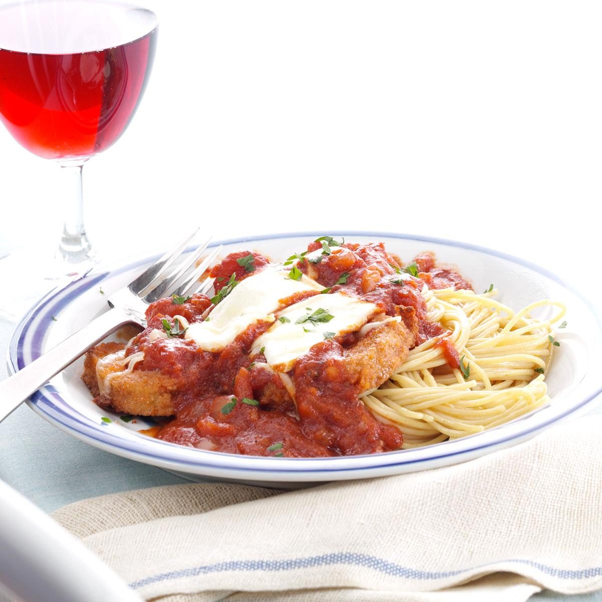 Makeover Eggplant Parmesan