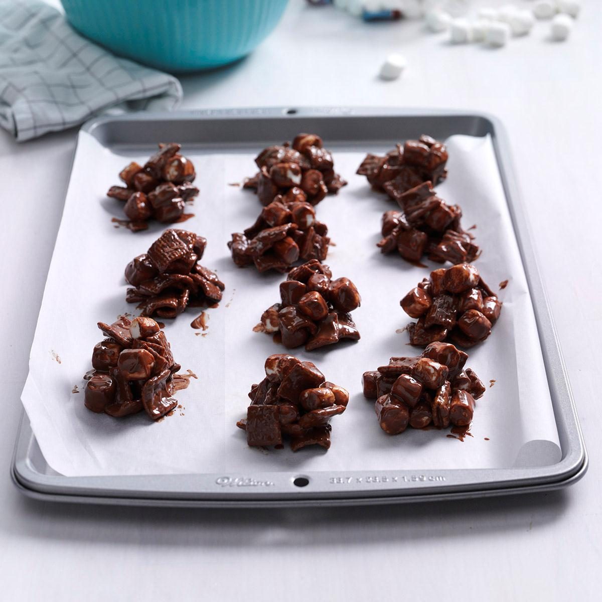 S’mores No-Bake Cookies