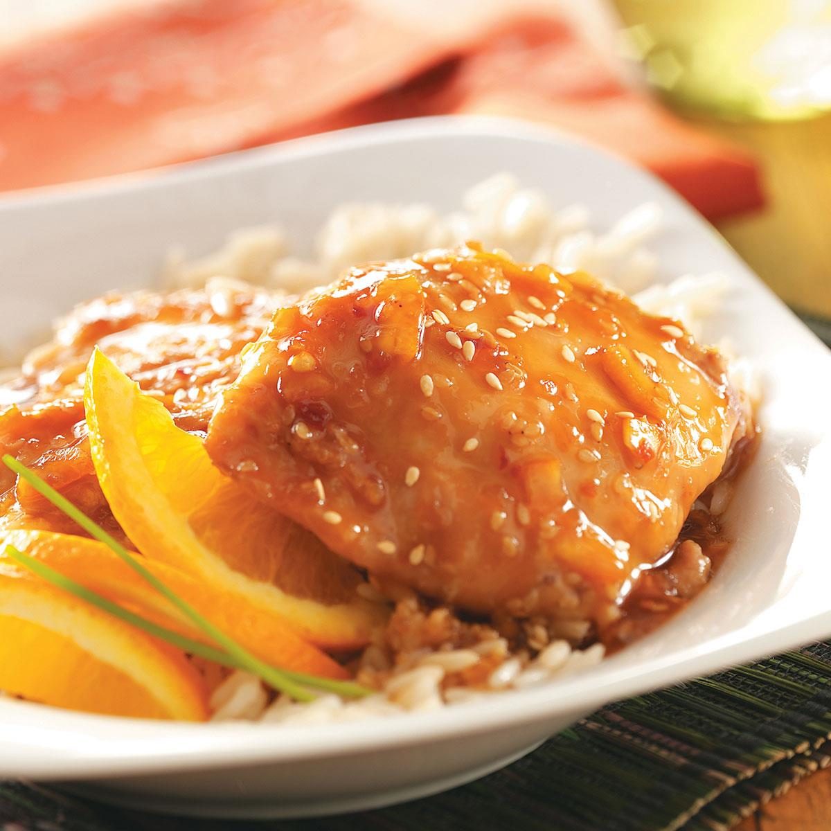 Sesame Orange Chicken