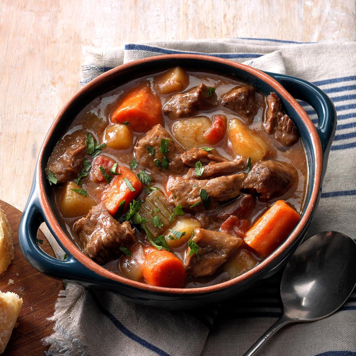 Slow cooker beef stew