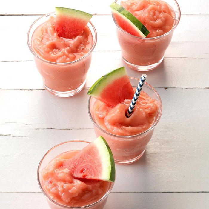 Strawberry watermelon slush
