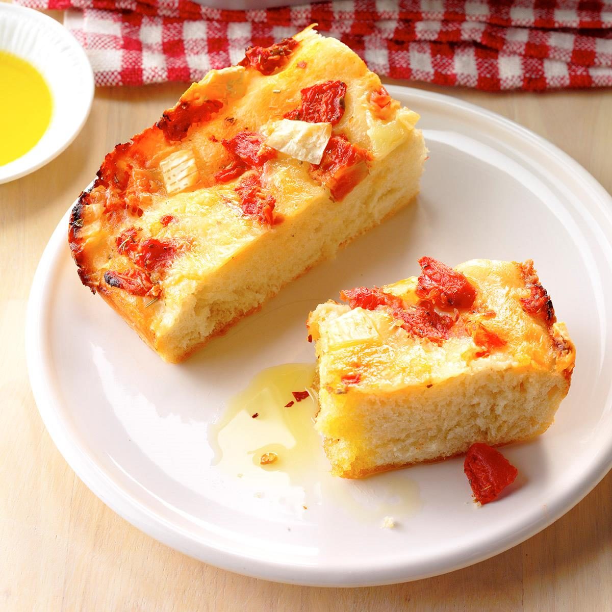 Tomato & Brie Focaccia