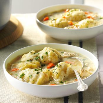The Best Chicken and Dumpling Soup