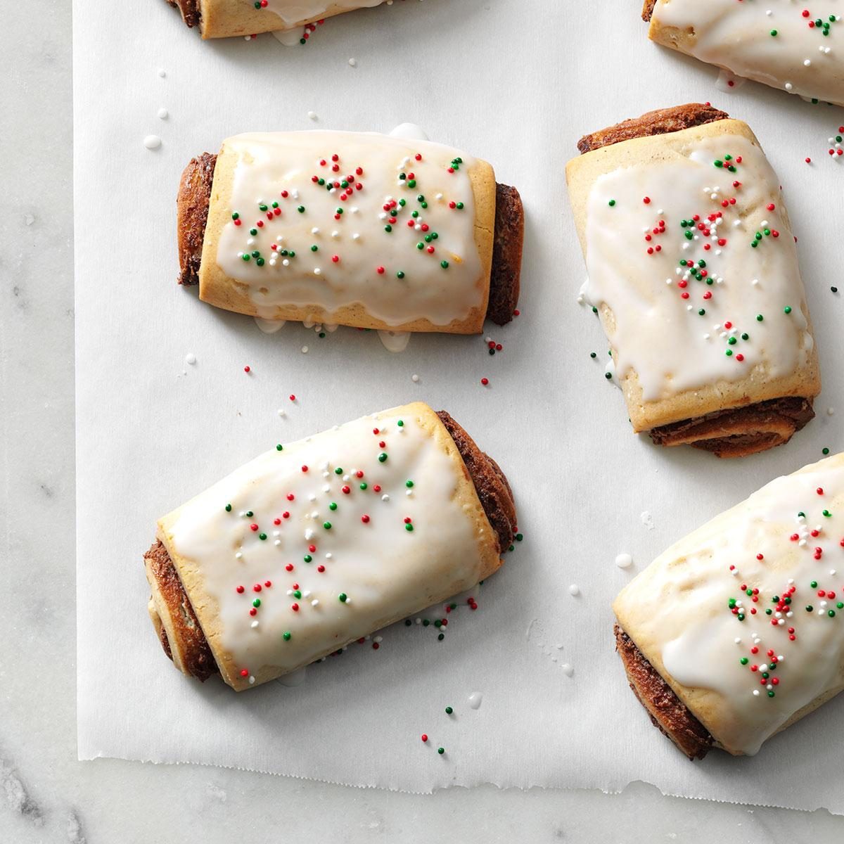 Gingerbread Yule Logs