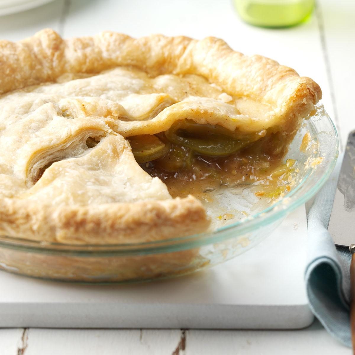 Charlotte’s Green Tomato Pie