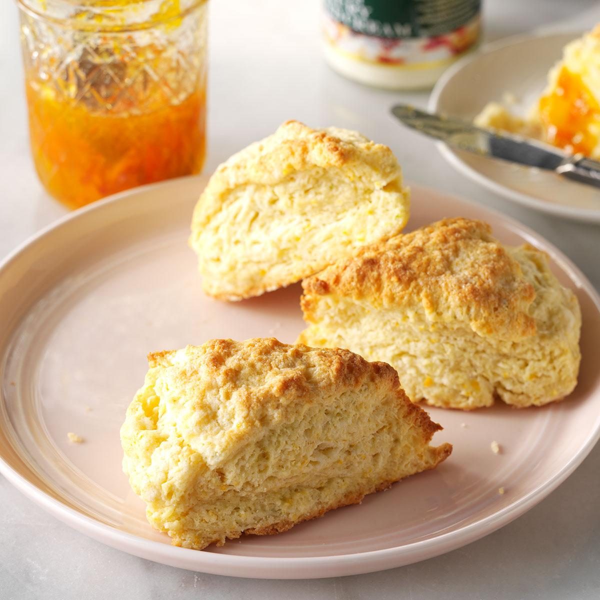 Triple Citrus Scones