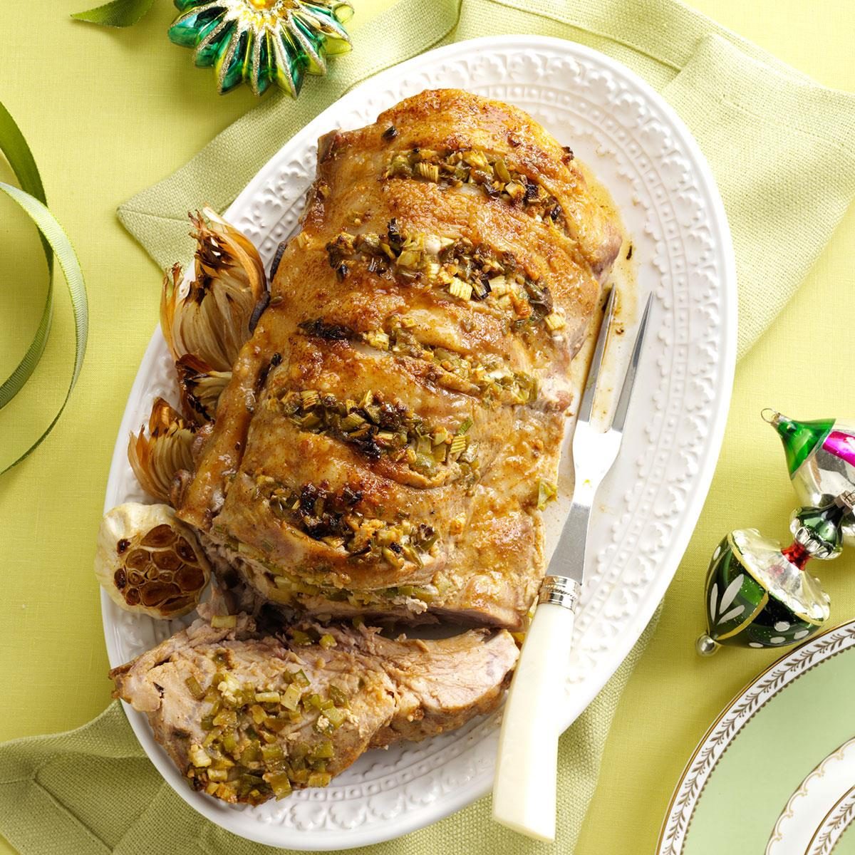 Mom’s Garlic Pork Roast