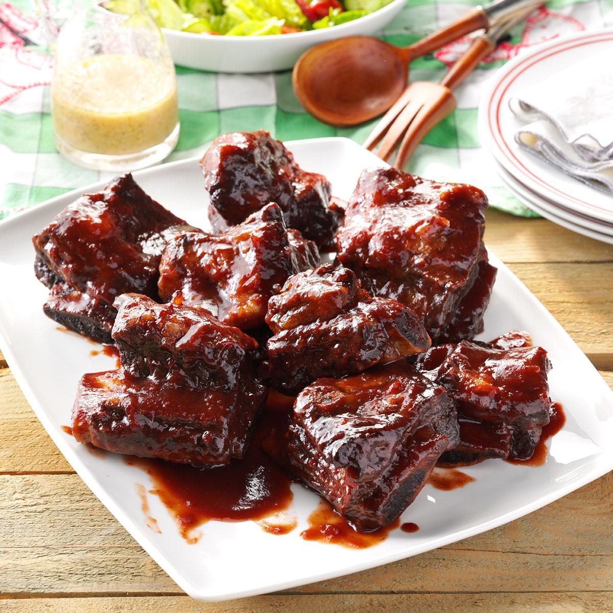 Barbecued Beef Ribs
