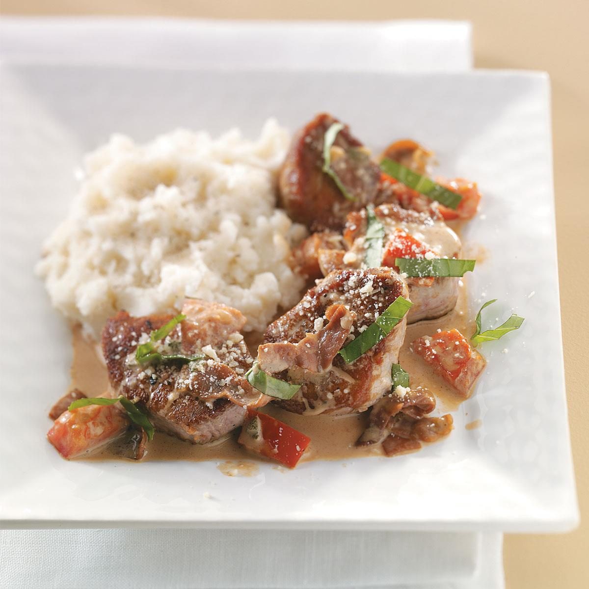 Tuscan Pork Medallions