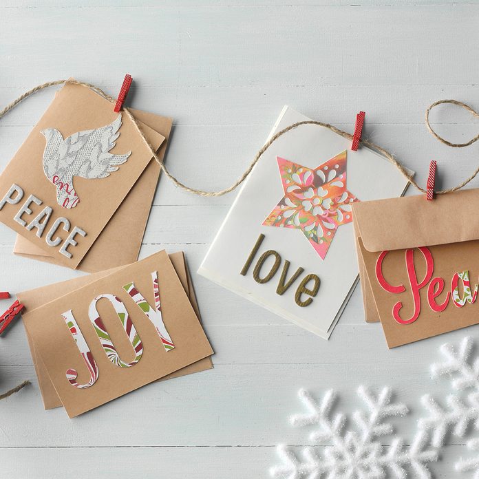 Christmas card crafts