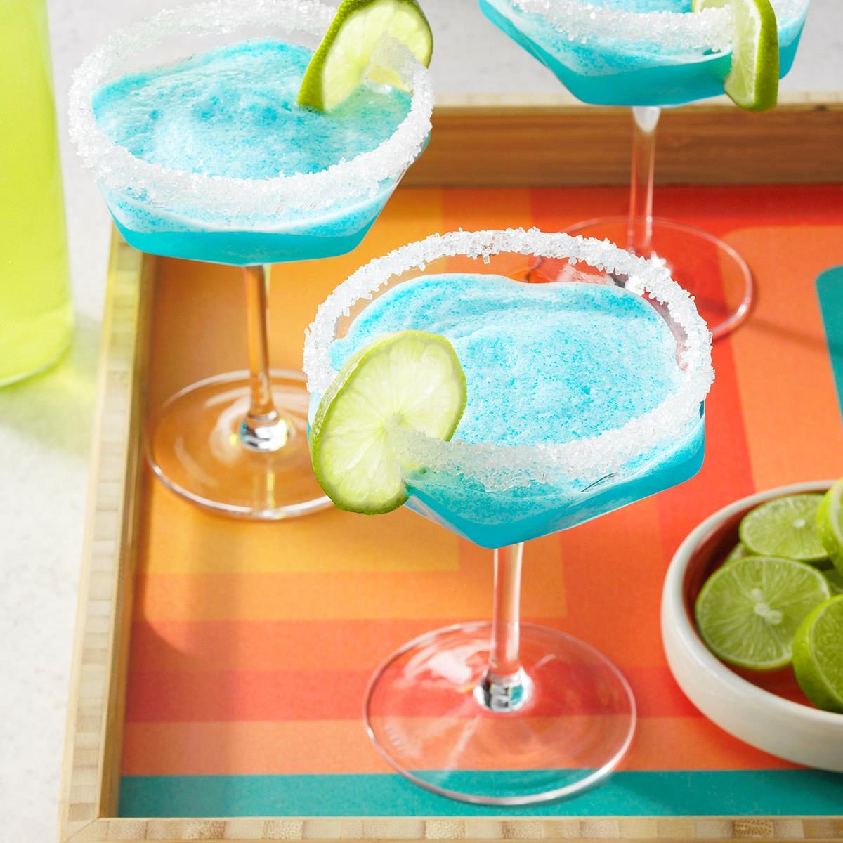 Blue Lagoon Margaritas