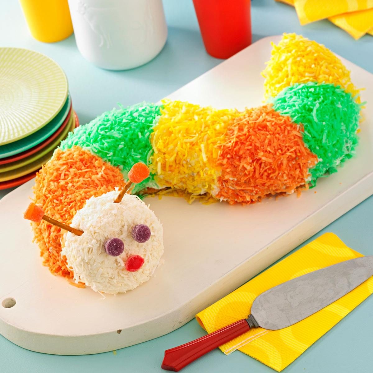 Caterpillar Cake