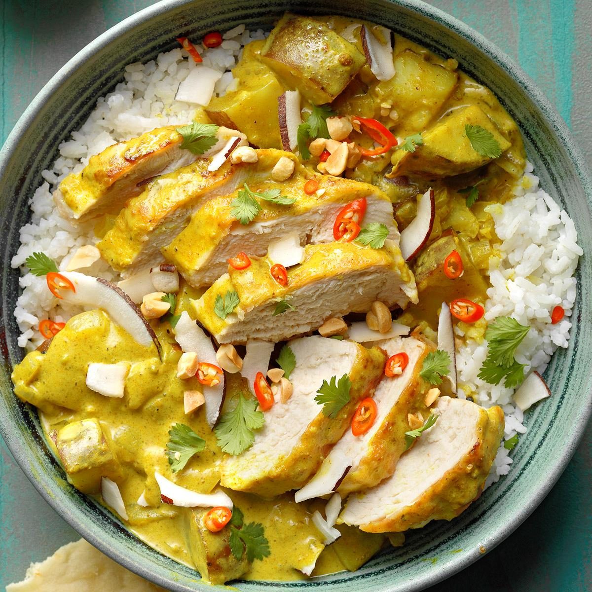 Slow-Cooker Coconut Curry Chicken