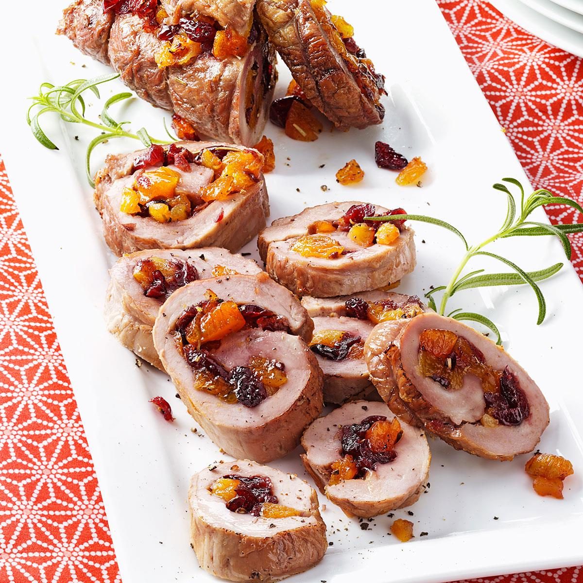 Cranberry-Apricot Pork Tenderloins