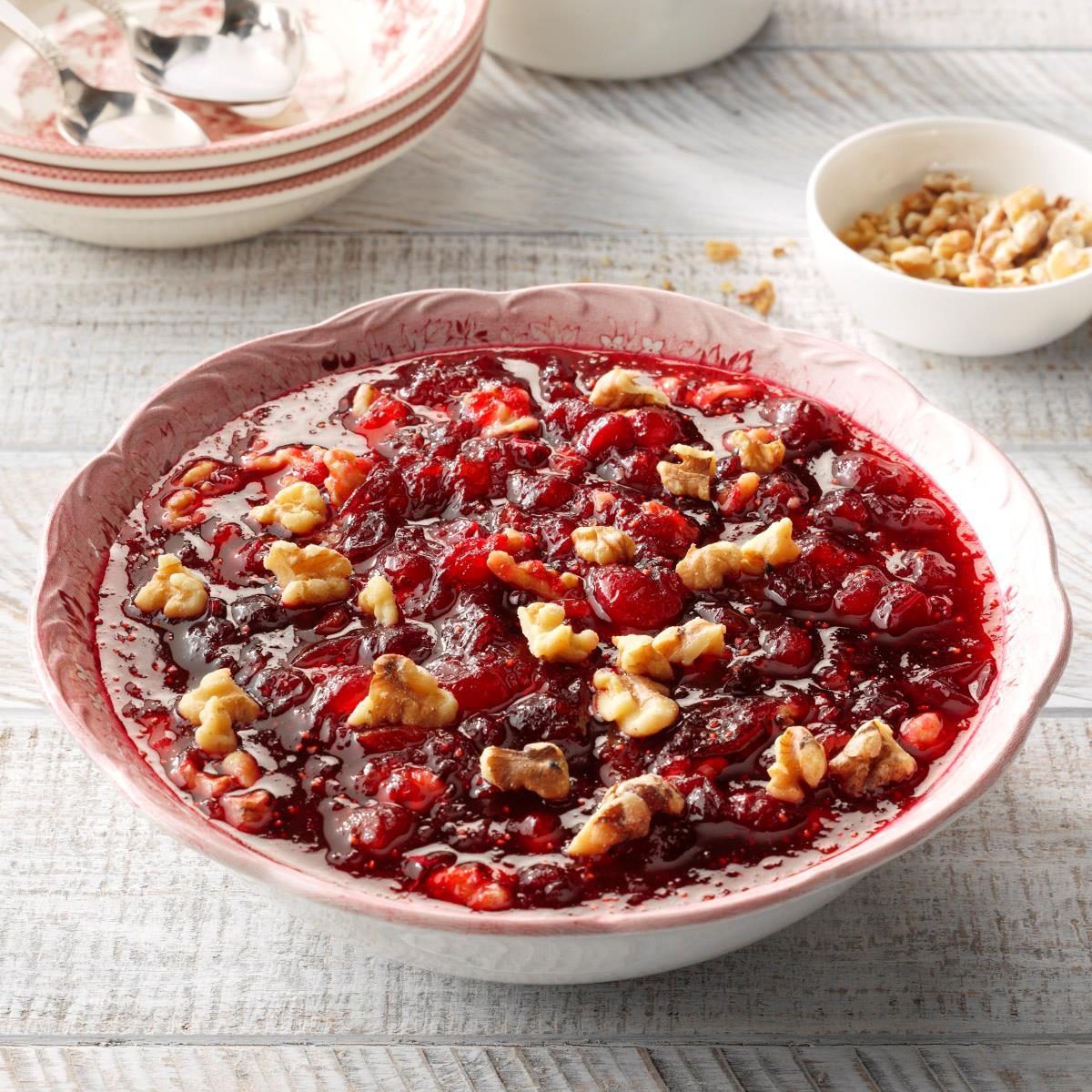 Cranberry Sauce with Walnuts
