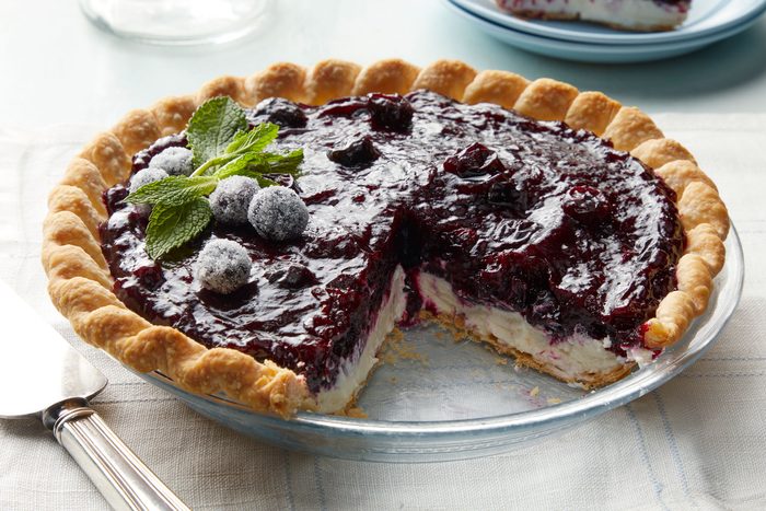 Cream Cheese Blueberry Pie
