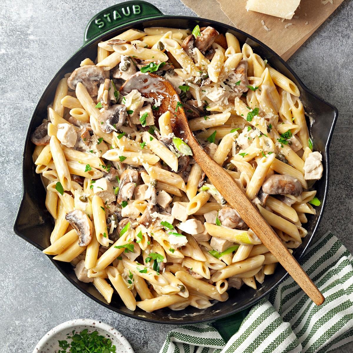 Creamy Chicken And Pasta