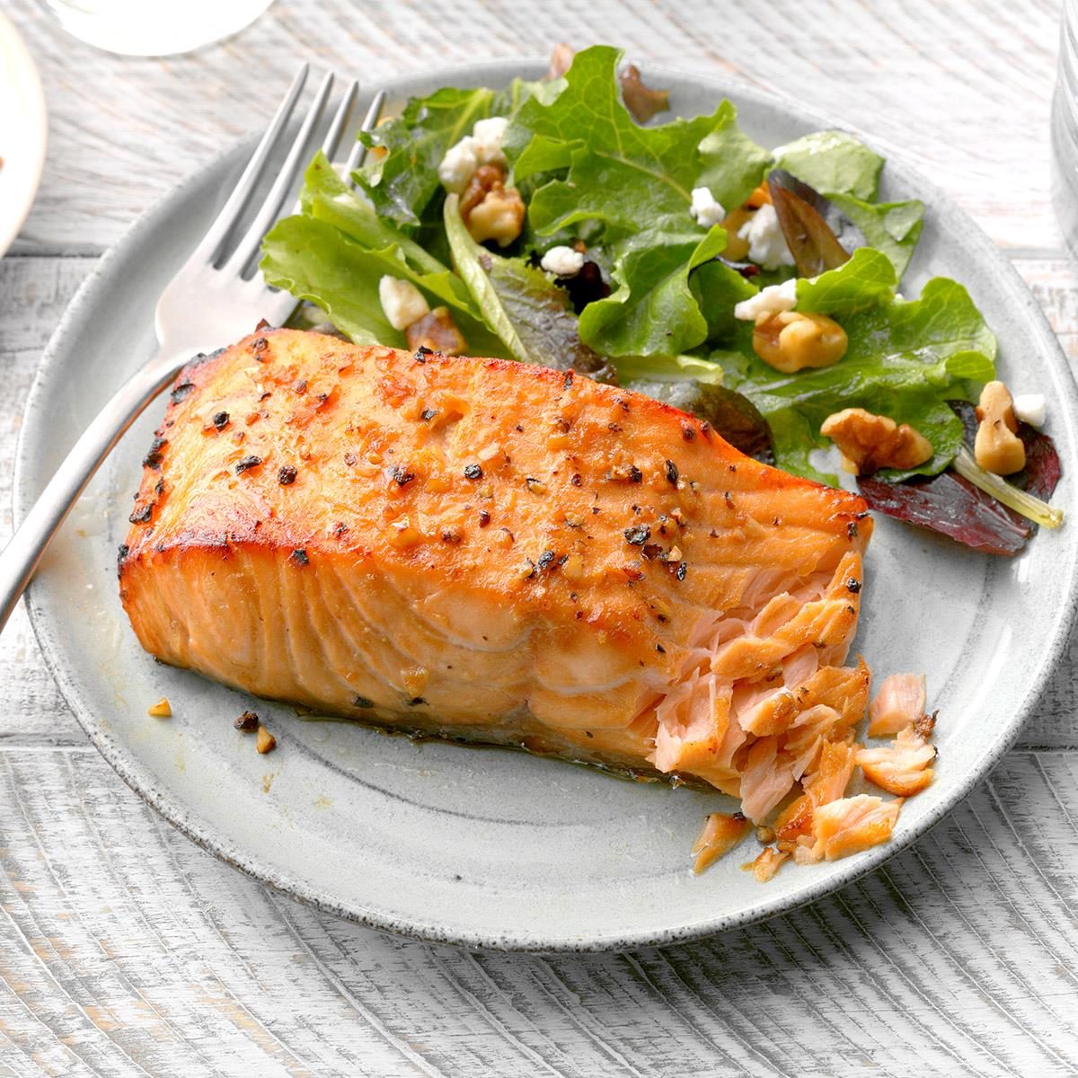 Flavorful salmon