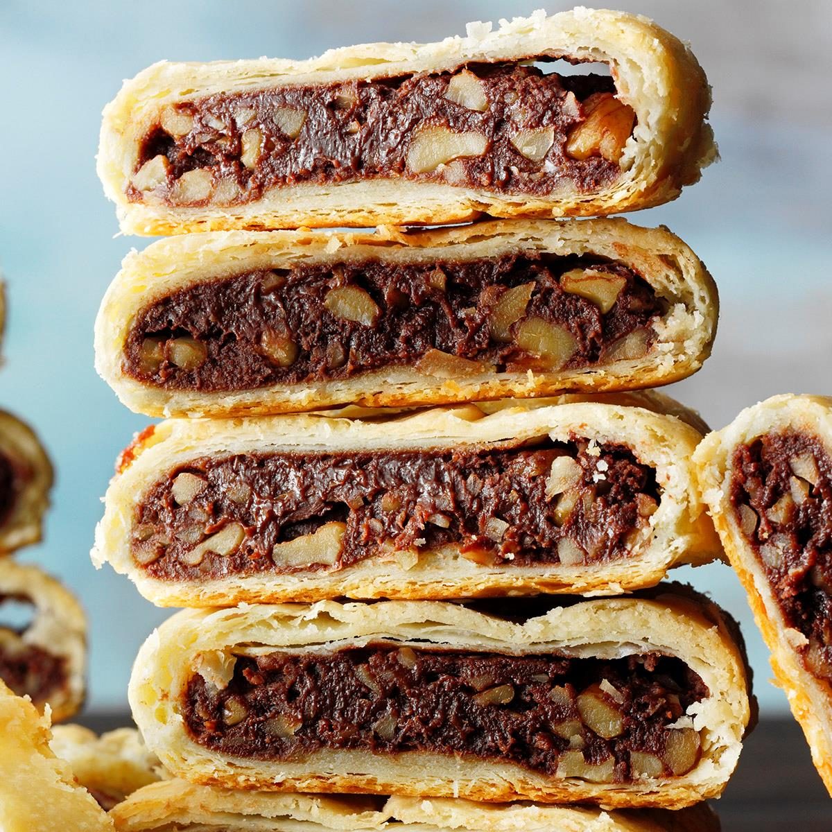 Fudge-Filled Dessert Strips