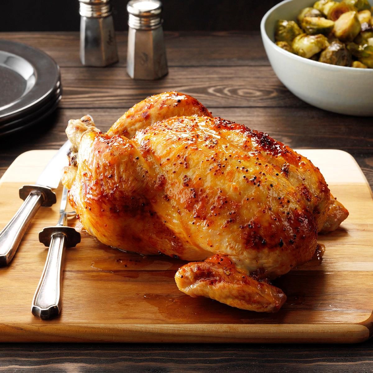 This Surprising Ingredient Makes Roast Chicken SO Tender