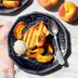Grilled Peaches & Pound Cake
