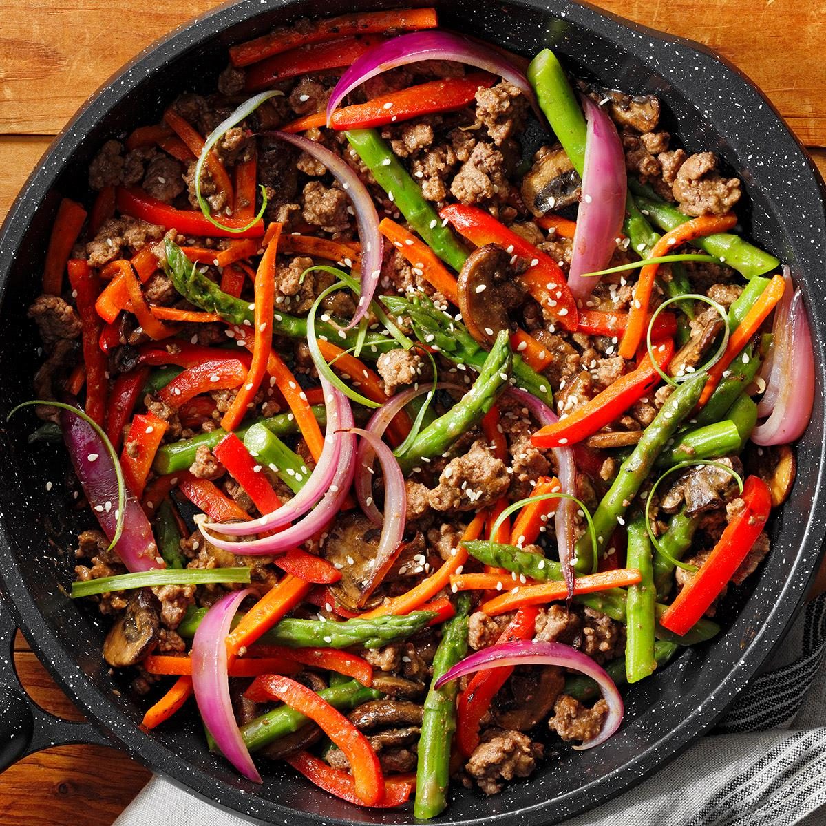 Ground Beef Stir-Fry