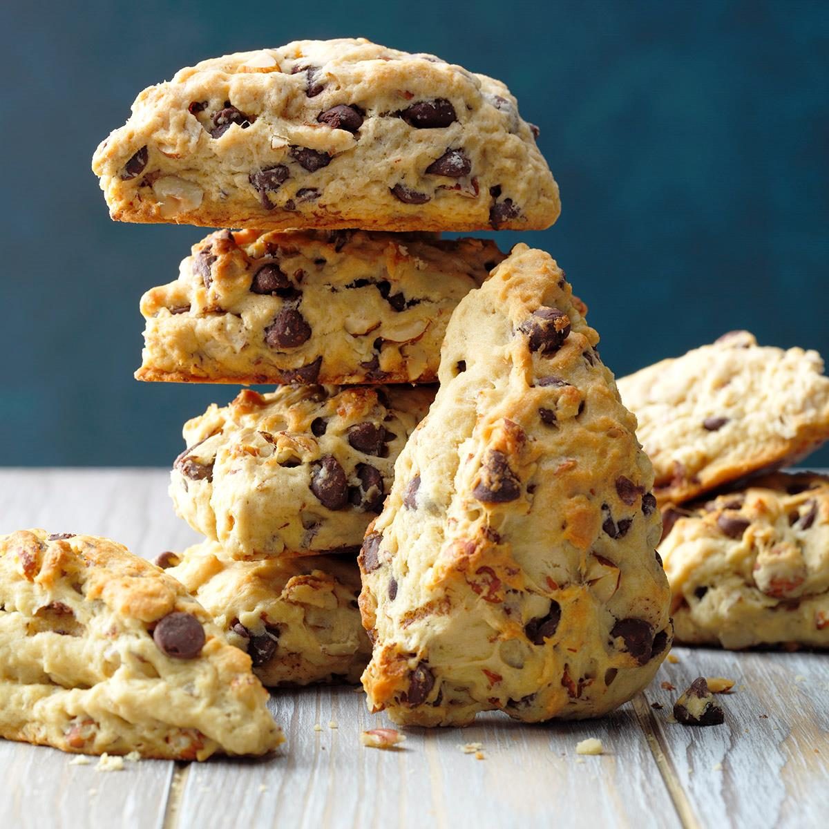 Best Scones: Hazelnut Chocolate Chip Scones
