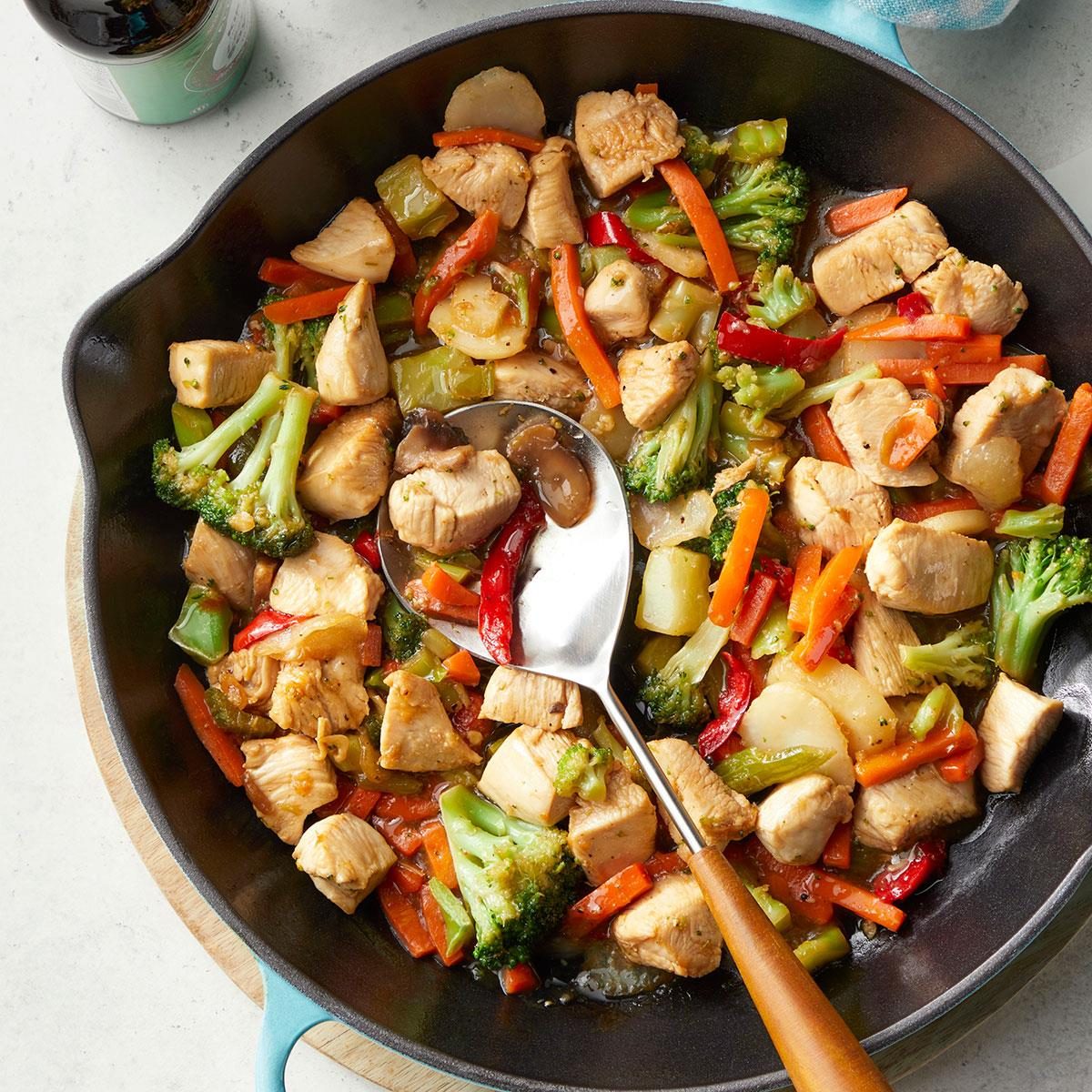 Honey Chicken Stir-Fry