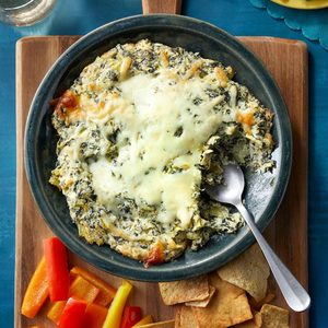 Hot Artichoke Spinach Dip
