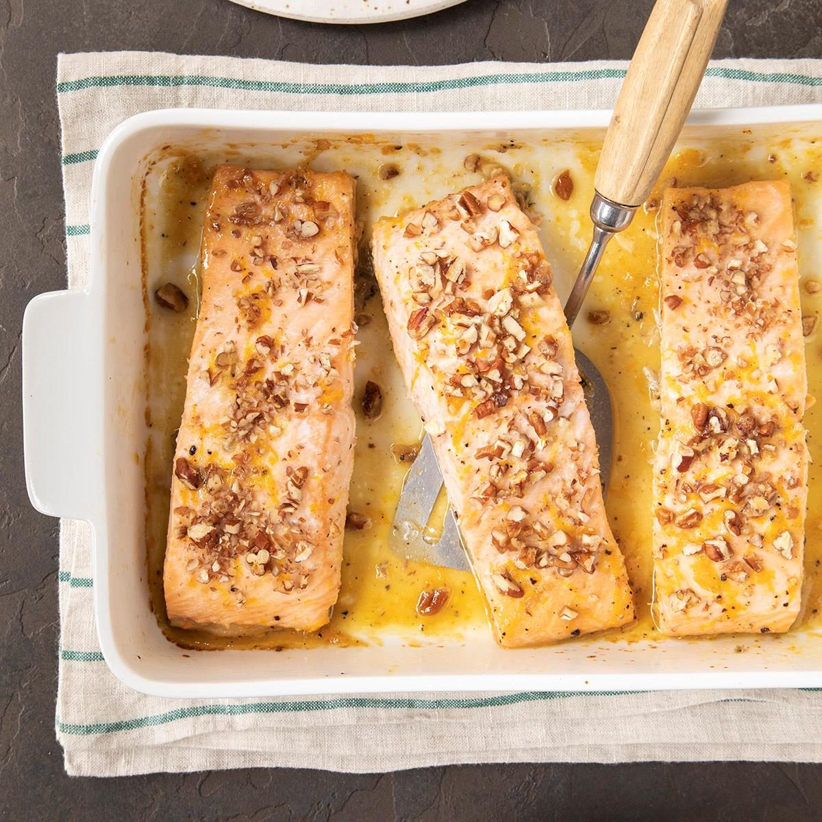 Pecan Orange Salmon