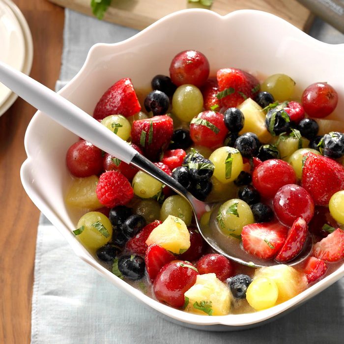 Pine colada fruit salad
