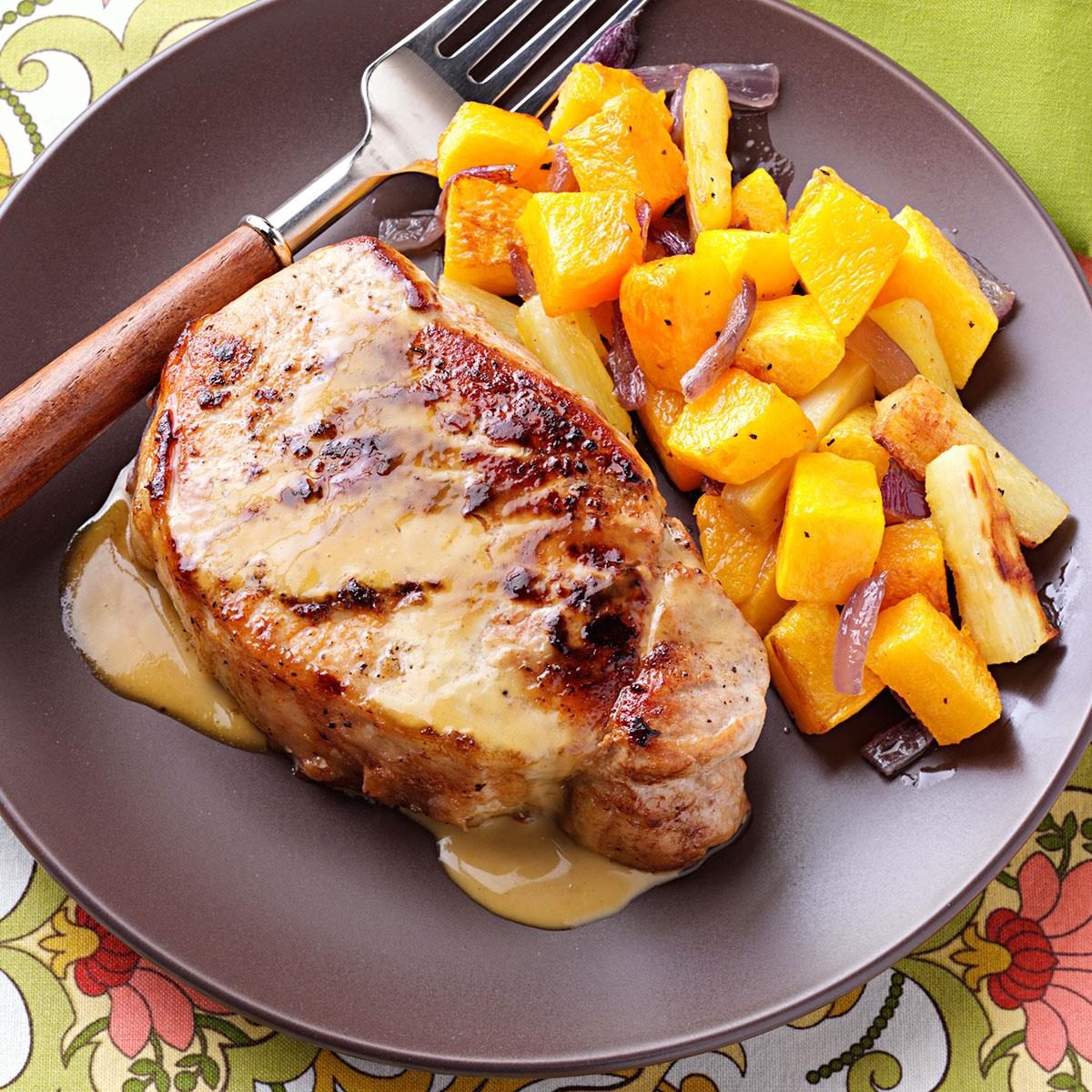 Honey Mustard Pork Chops