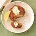 Potato-Crab Cakes with Lime Butter