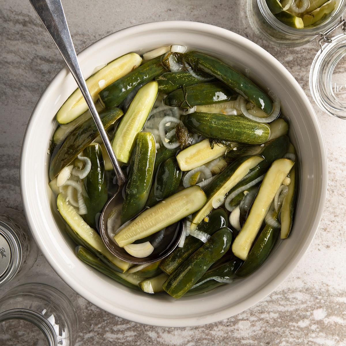 Refrigerator Dill Pickles