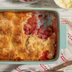 Rhubarb Strawberry Cobbler