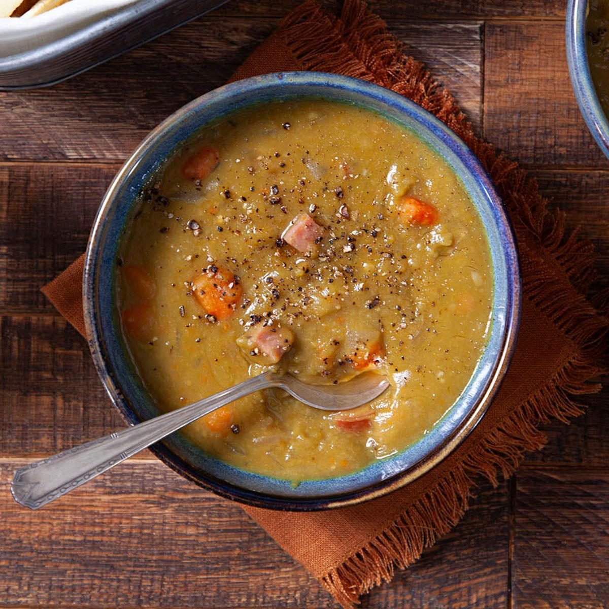 Slow-Cooker Split Pea Soup