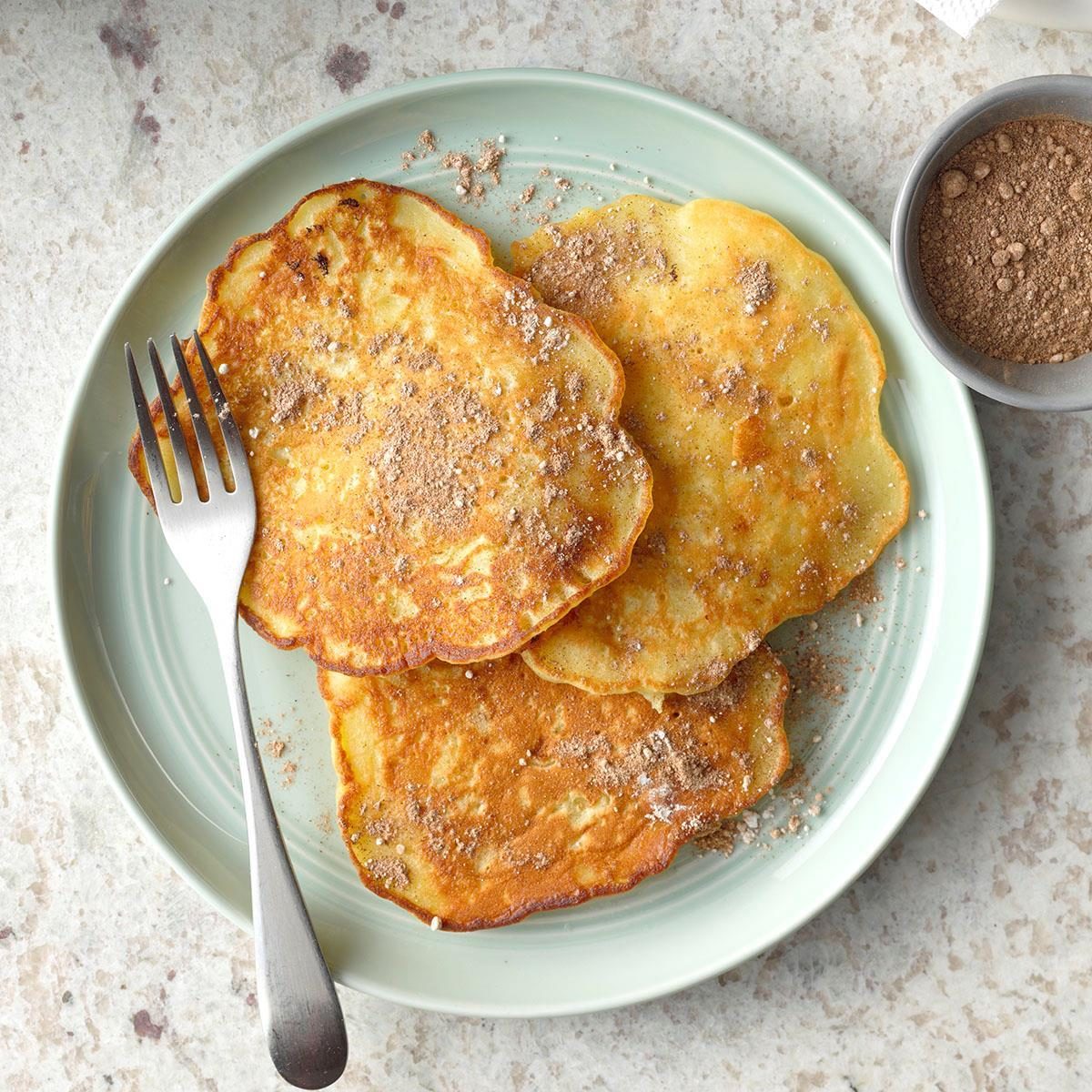 Vanilla & Cinnamon-Kissed Apple Latkes