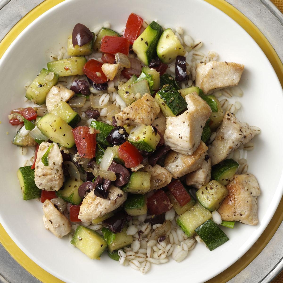 Mediterranean Chicken Stir-Fry