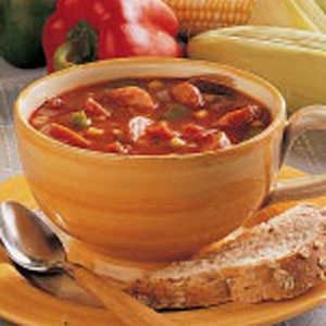 Corn and Sausage Soup