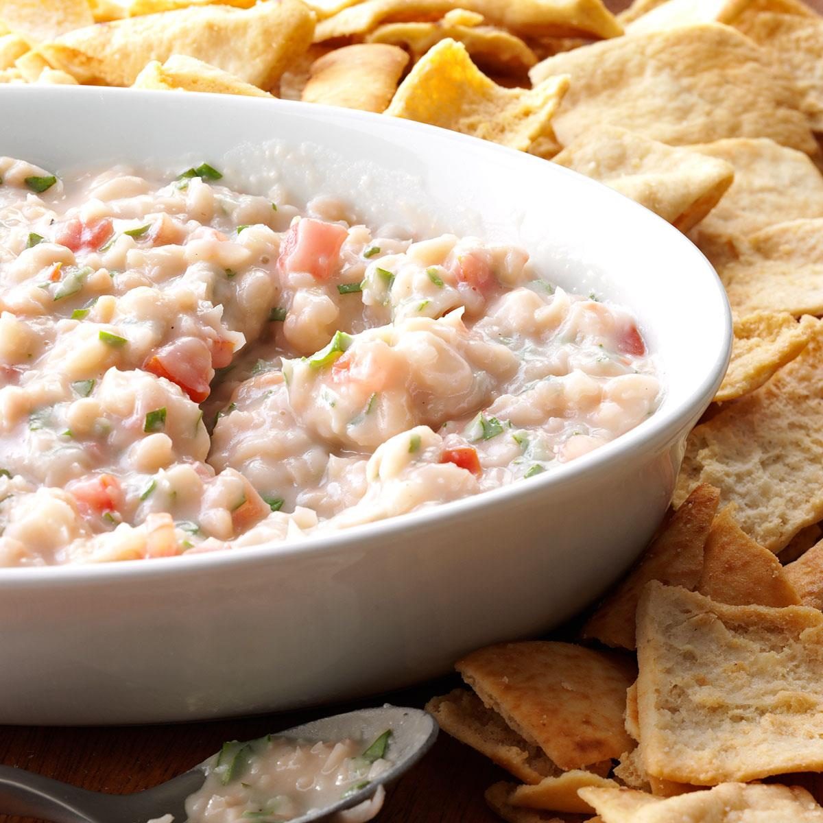 basil white bean dip